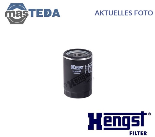 H14w27 motor ölfilter hengst - motor,