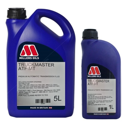 Millers oils truckmaster atf - oils,