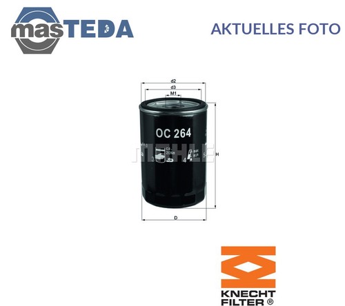 264 motor ölfilter knecht - Ölfilter,