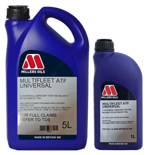 Millers oils mutlifleet - mutlifleet, atf